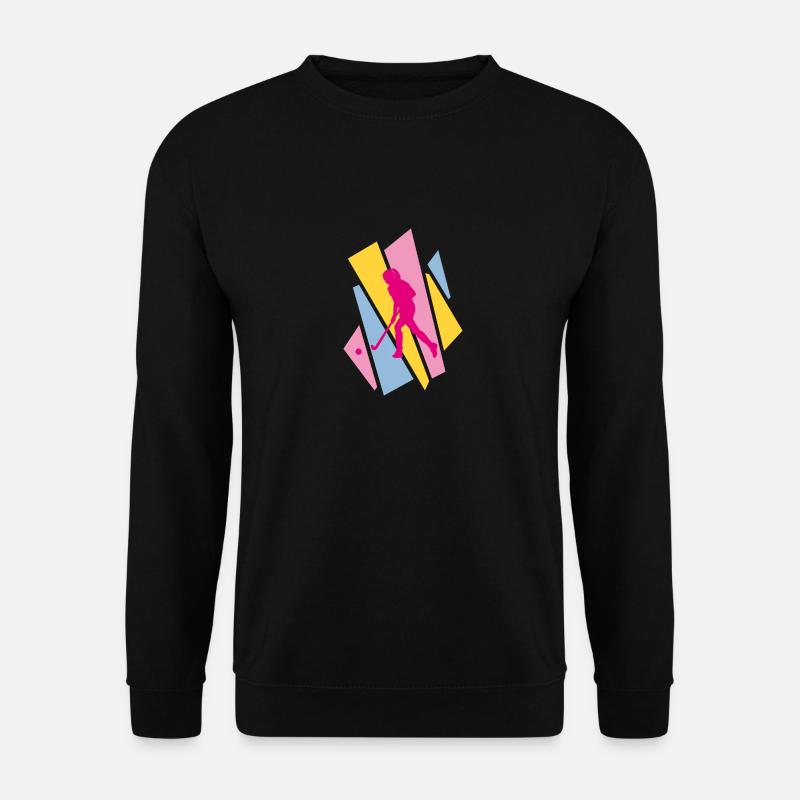 Hockey Girl - Unisex Pullover - Schwarz