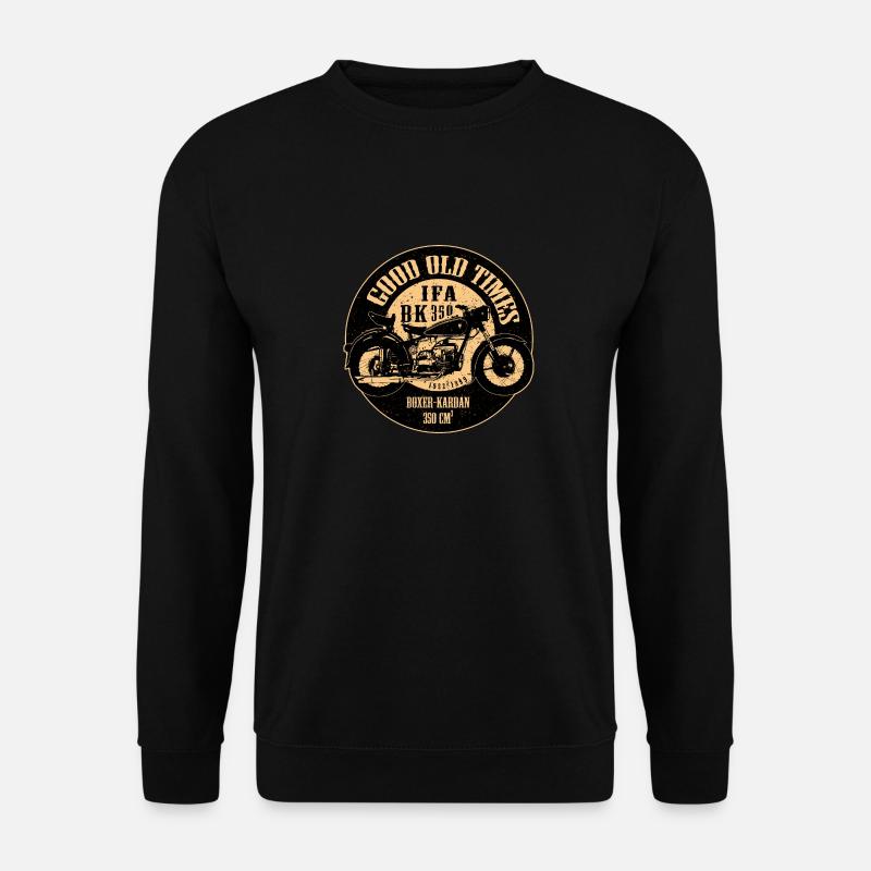 Good Old Times - Unisex Pullover - Schwarz