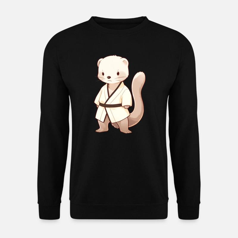 Mangouste de judo - Sweat-shirt Unisexe - noir