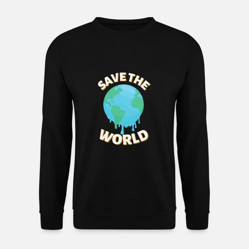 Save the World - Unisex Sweatshirt - black
