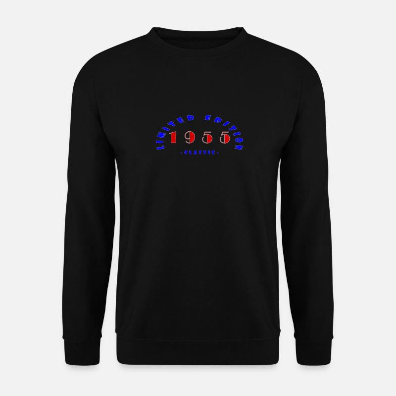 1955, Limited Edition - Unisex Sweatshirt - black