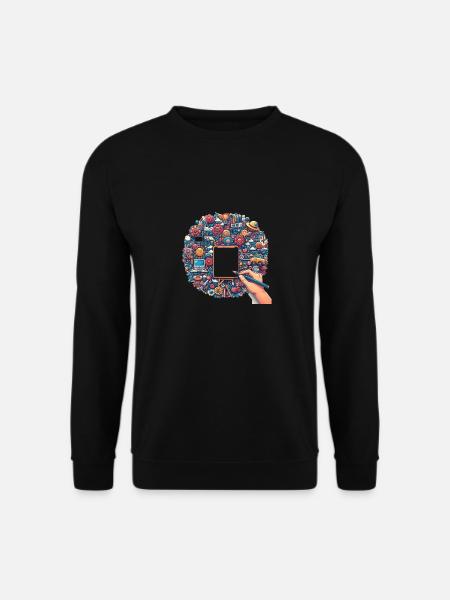 Créatif - Sweat-shirt Unisexe - noir