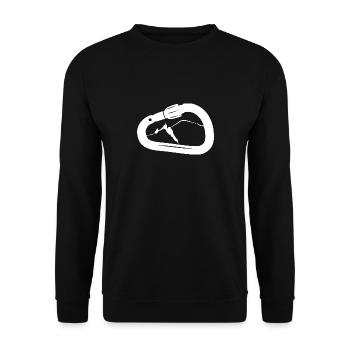 Karabiner Chamonix - Unisex Pullover - Schwarz - Vorne - Alina (178cm) & Michal (187cm)