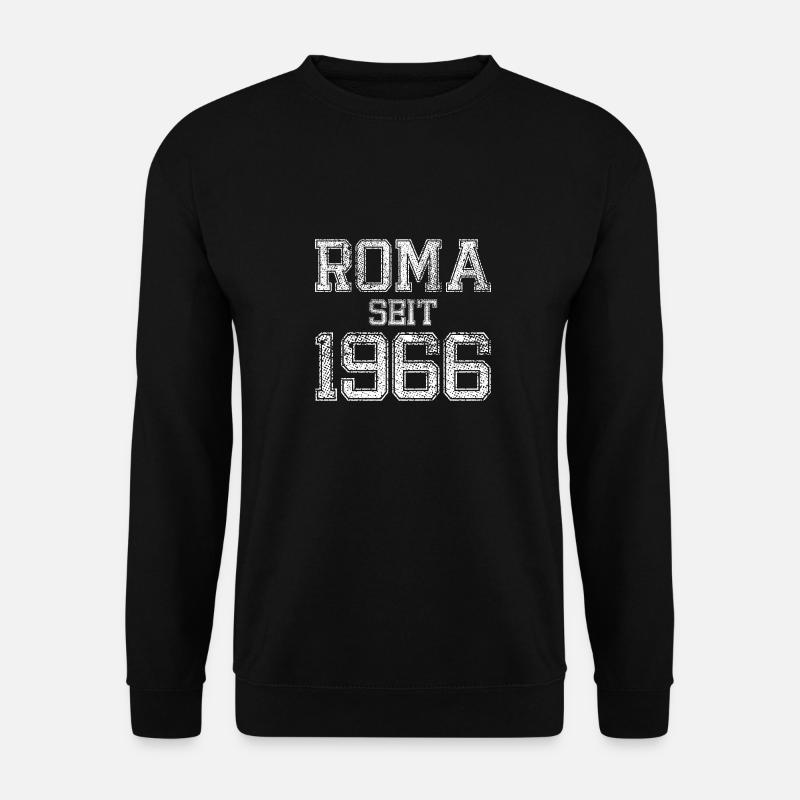 Roma und stolz darauf seit 1966 - Unisex Pullover - Schwarz