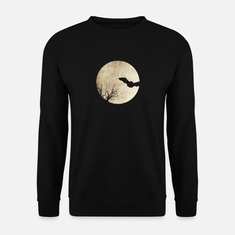 Fledermaus Nacht - Unisex Pullover - Schwarz