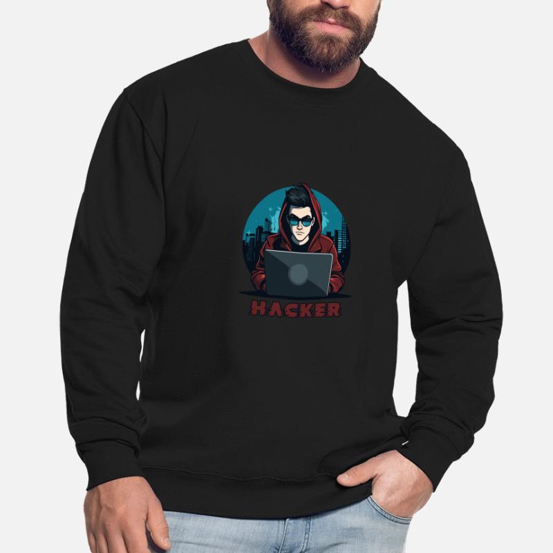 Hacker Sonnenbrille Hacker Anonymous Hacker Unisex Pullover