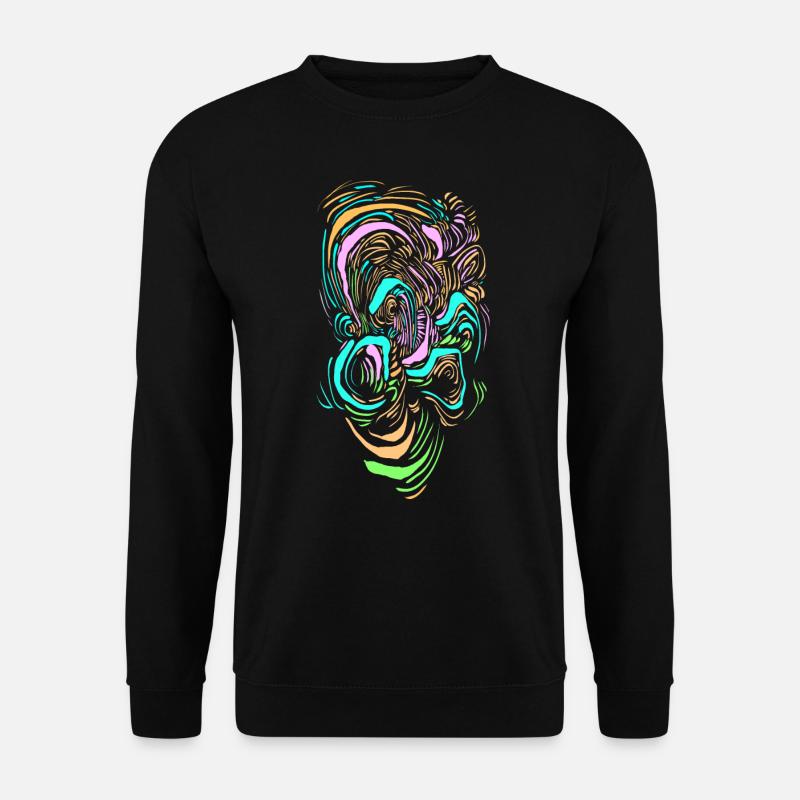 Scifi Clown - Unisex Pullover - Schwarz