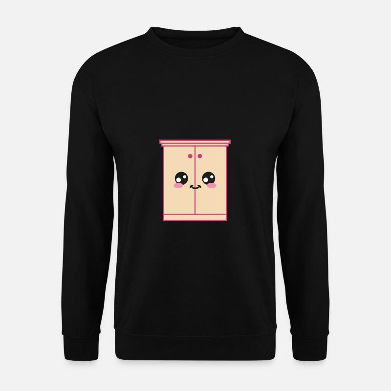 Schrank Kawaii Süß - Unisex Pullover - Schwarz