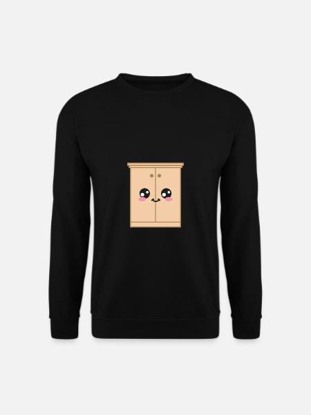 Cabinet Kawaii Cute - Unisex Sweatshirt - black