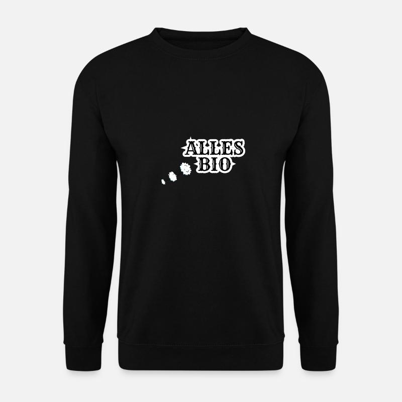 Alles Bio - Unisex Pullover - Schwarz