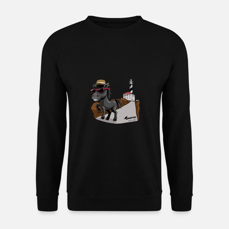 Menorca Favaritx T-shirt - Unisex Pullover - Schwarz
