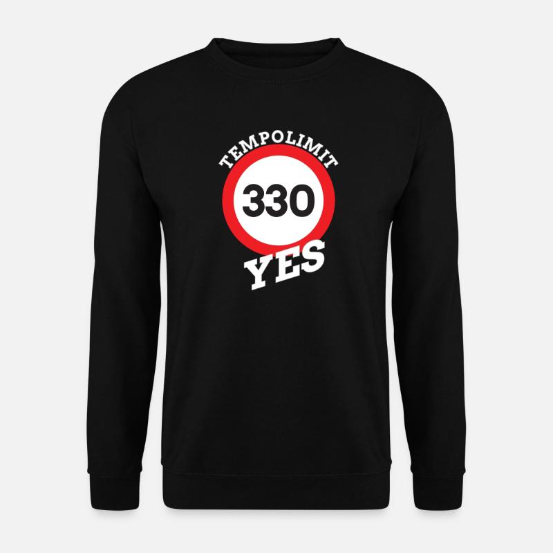 Speed limit, speed limit highway - Unisex Sweatshirt - black