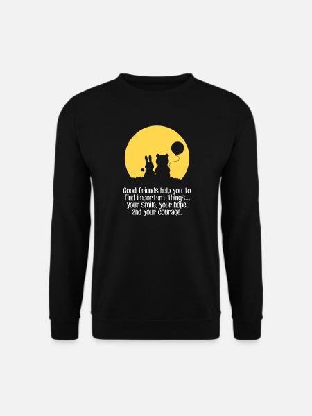 Smile, hope, courage - Unisex Sweatshirt - black