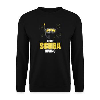 Plongeur en apnée Design - Sweat-shirt Unisexe - noir - Devant - Alina (178cm) & Michal (187cm)