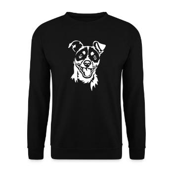 Bodeguero Andaluz Head "Black Edition" - Unisex Sweatshirt - black - Front - Alina (178cm) & Michal (187cm)