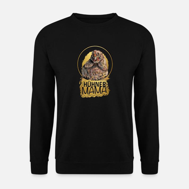 Chickens Mom - Unisex Sweatshirt - black