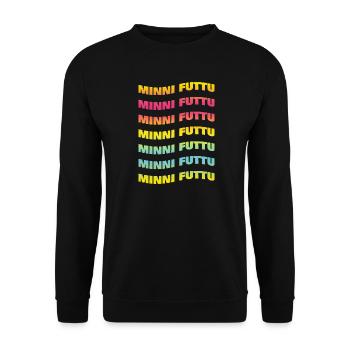 minnie futtu t-shirt Sicily t-shirt - Unisex Sweatshirt - black - Front - Alina (178cm) & Michal (187cm)
