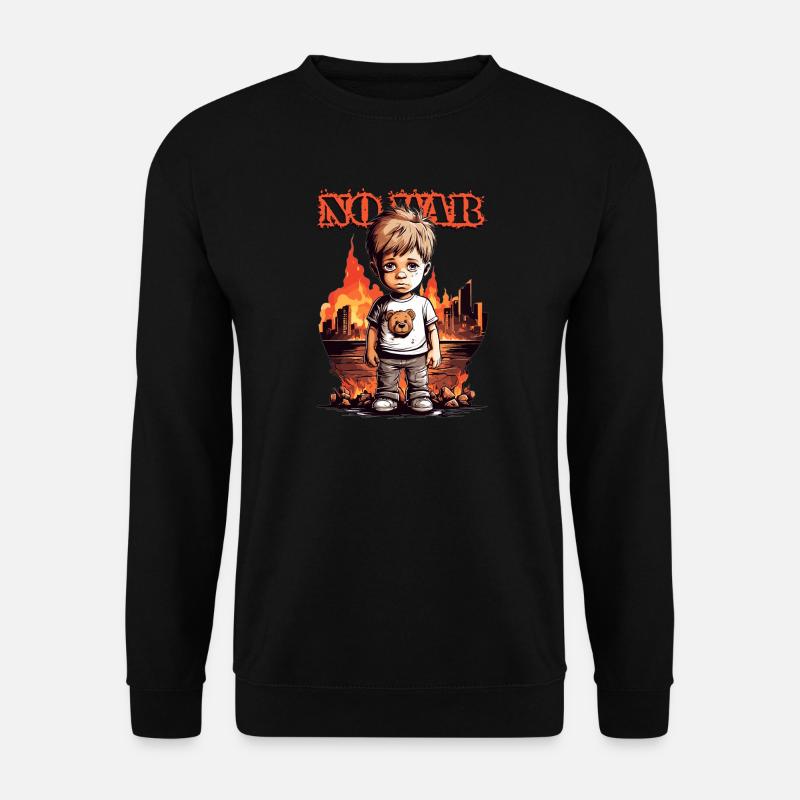 Kein Krieg ! - Unisex Pullover - Schwarz