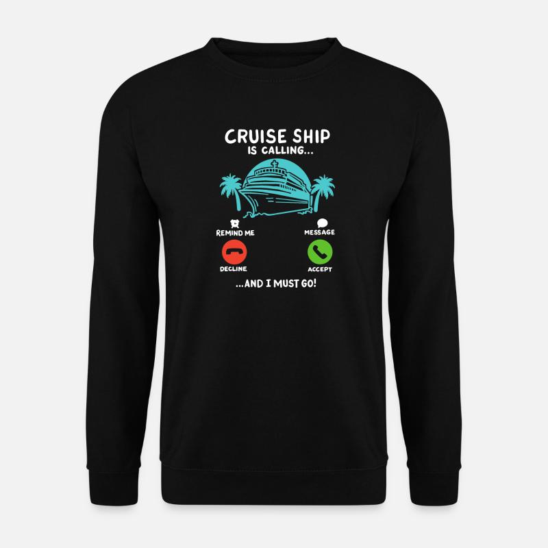 Kreuzfahrt Sommerurlaub - Unisex Pullover - Schwarz