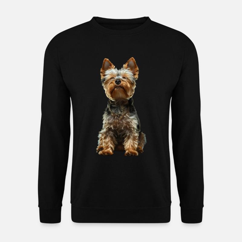 Yorkshire Terrier - Unisex Pullover - Schwarz