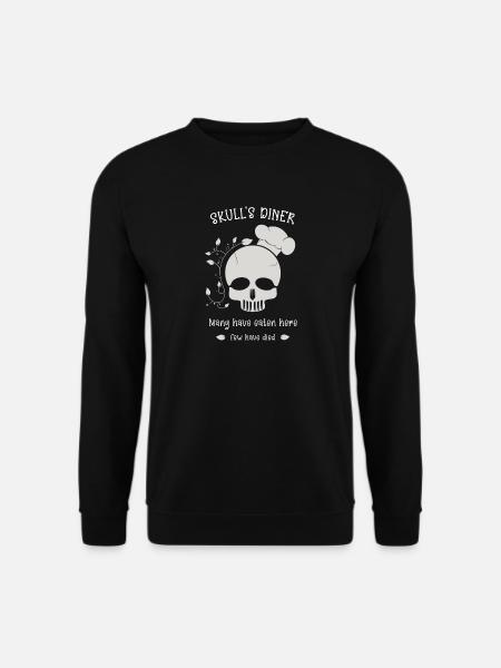 Skull's Diner - Unisex Pullover - Schwarz