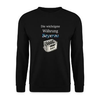 La monnaie la plus importante de la Bavière - Sweat-shirt Unisexe - noir - Devant - Alina (178cm) & Michal (187cm)