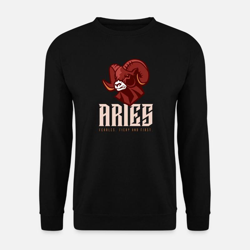 Widder - Unisex Pullover - Schwarz