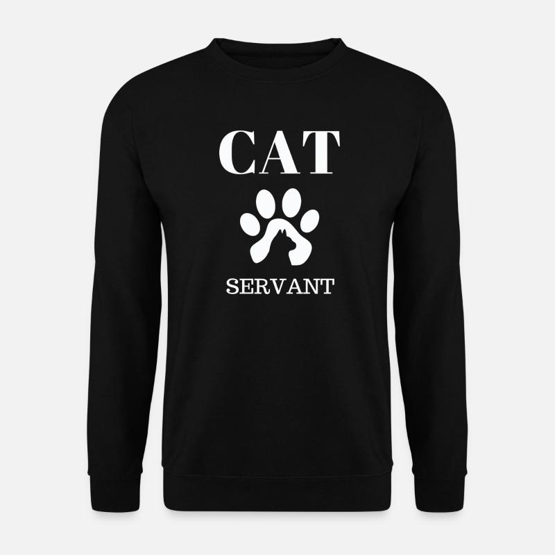 Cat Paw Servant - Unisex Sweatshirt - black