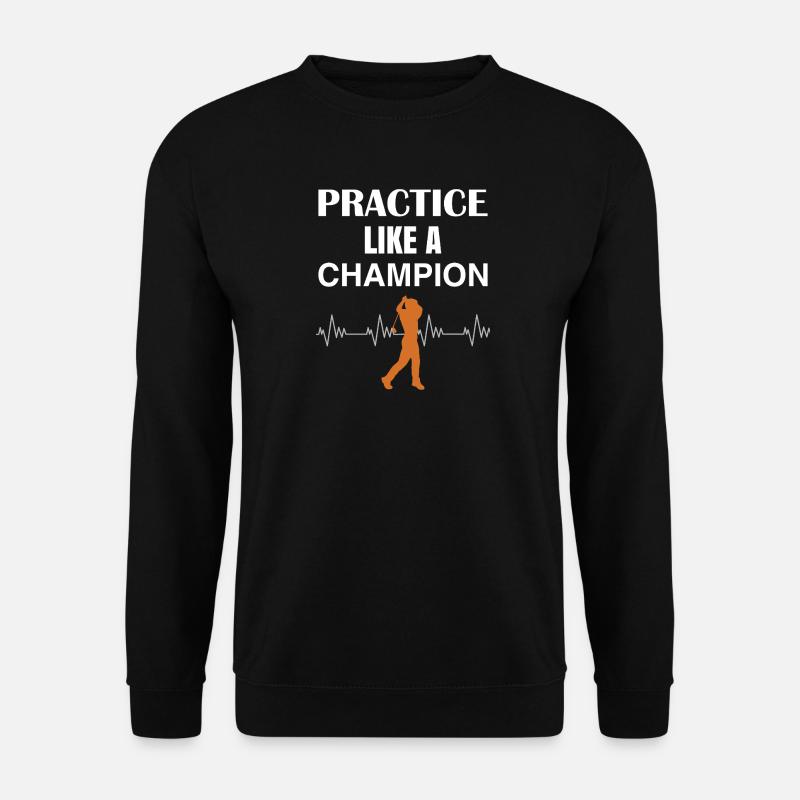 Golf - Unisex Pullover - Schwarz