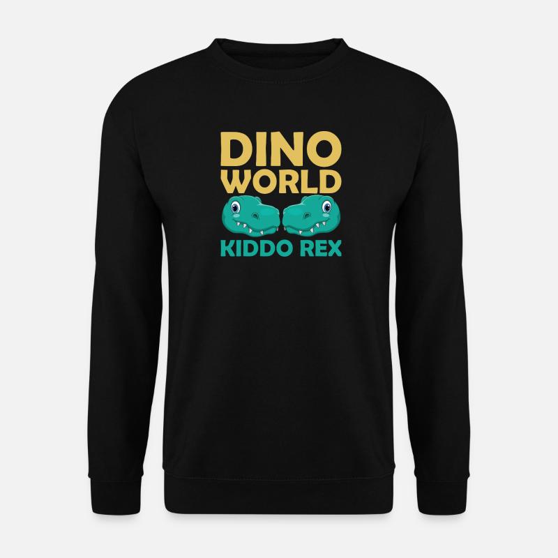Dino World Kiddo Rex - Unisex Sweatshirt - black