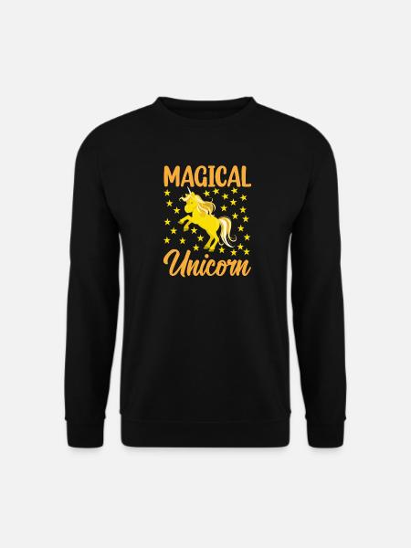 Magical Unicorn - Unisex Sweatshirt - black