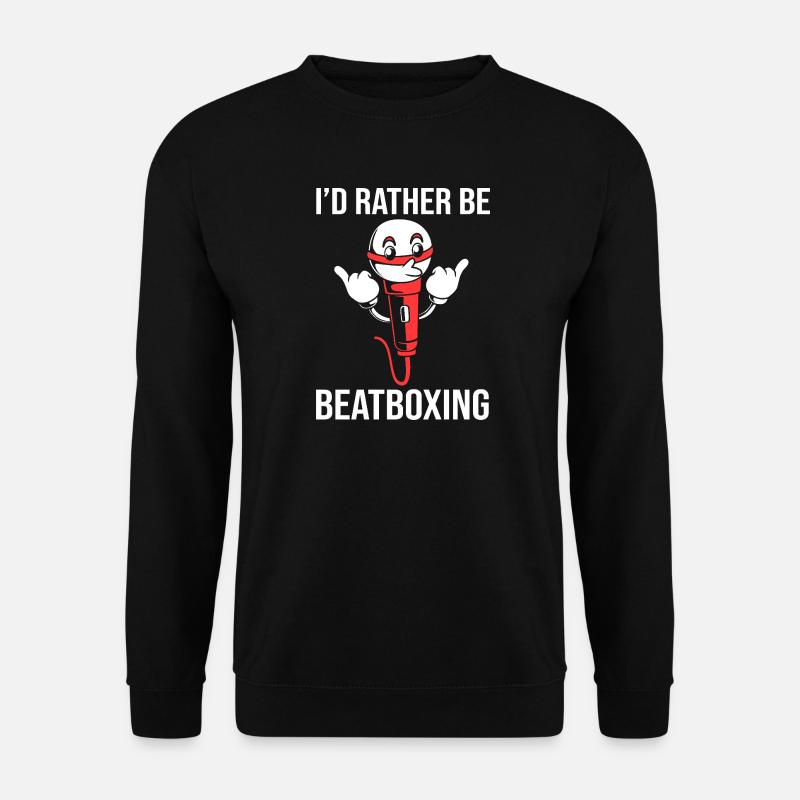 Beatbox - Unisex Pullover - Schwarz