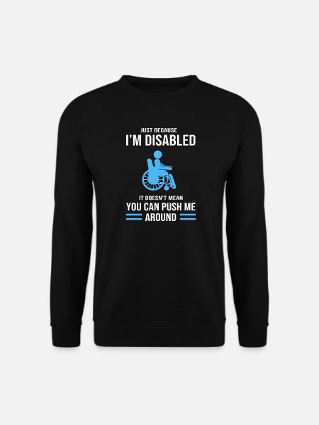 wheelchair - Unisex Sweatshirt - black