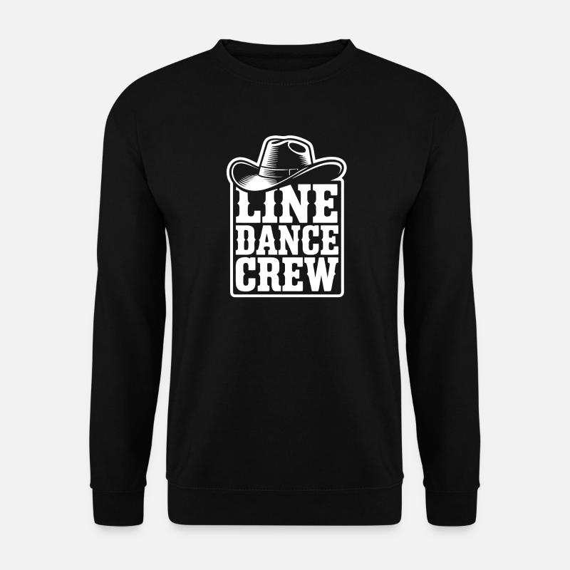 LineDance Crew Logo - Unisex Pullover - Schwarz