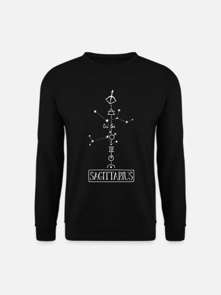 Sagittarius - Sagittarius Zodiac Sign - Unisex Sweatshirt - black