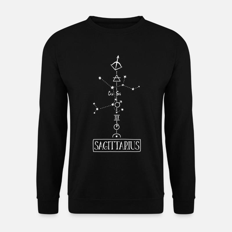 Sagittarius - Schütze Sternzeichen - Unisex Pullover - Schwarz
