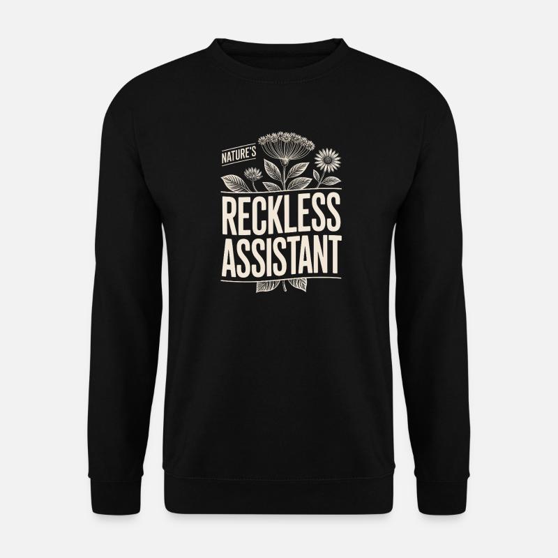L’assistant imprudent de la nature - Sweat-shirt Unisexe - noir