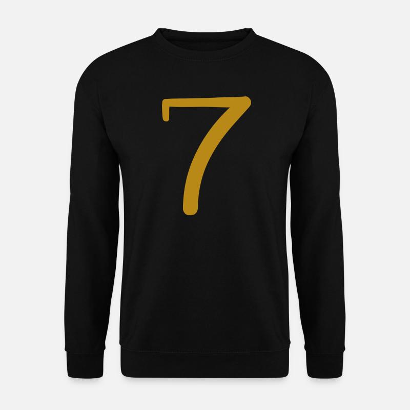 7 - Unisex Sweatshirt - black