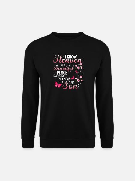 Fils Papillon du Paradis - Sweat-shirt Unisexe - noir