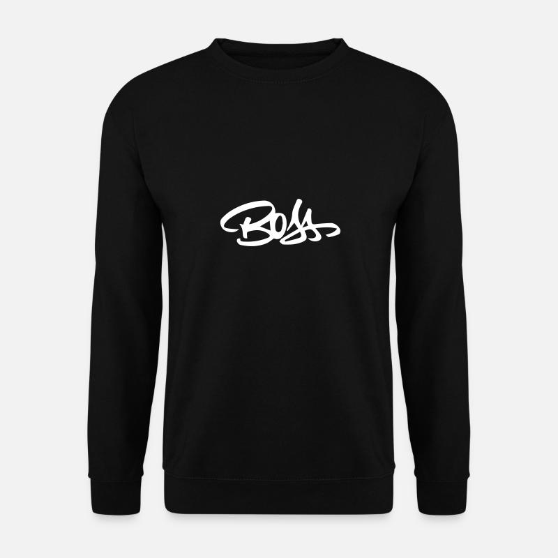 Boss - Unisex Pullover - Schwarz