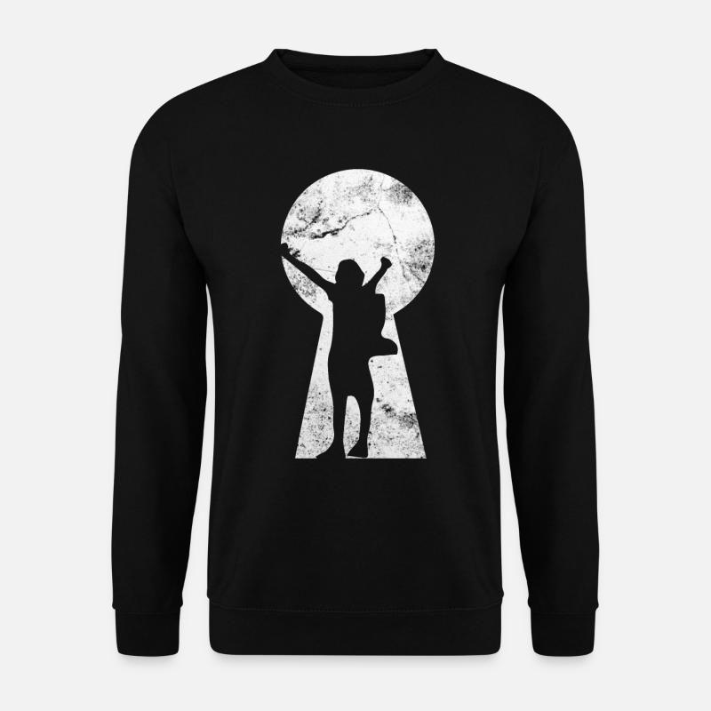 Keylock - Hiking - (2) - Unisex Sweatshirt - black