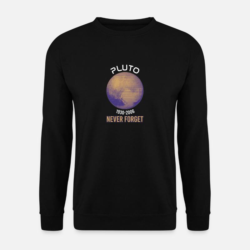 Pluto Never Forget - Der verlorene Planet - Unisex Pullover - Schwarz