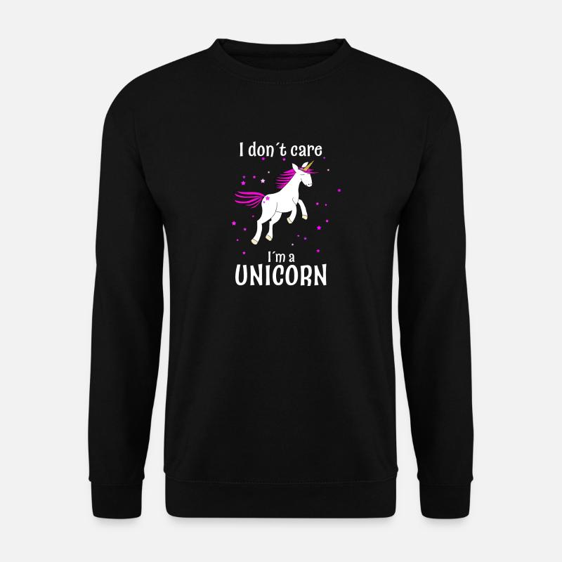 Unicorn Unicorn Magic - Unisex Sweatshirt - black