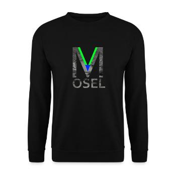 Mosel G - Unisex Pullover - Schwarz - Vorne - Alina (178cm) & Michal (187cm)
