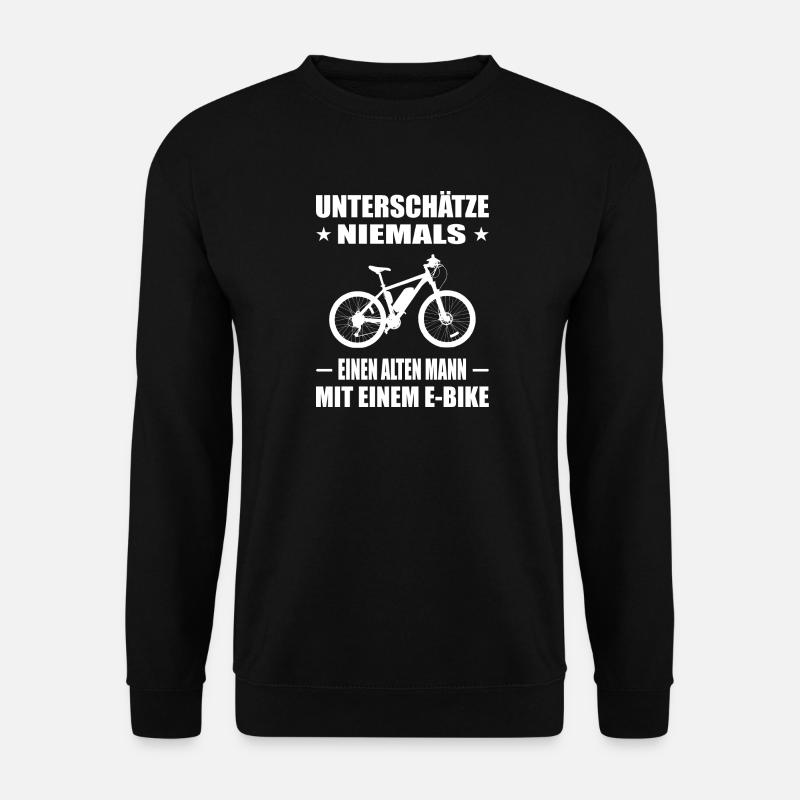 Fahrrad - Unisex Pullover - Schwarz