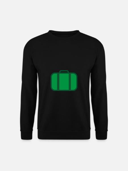 Arbeit Reise Urlaub Koffer - Unisex Pullover - Schwarz