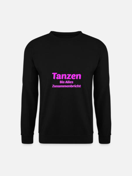 Tanzen Tanz Mädchen Hobby - Unisex Pullover - Schwarz