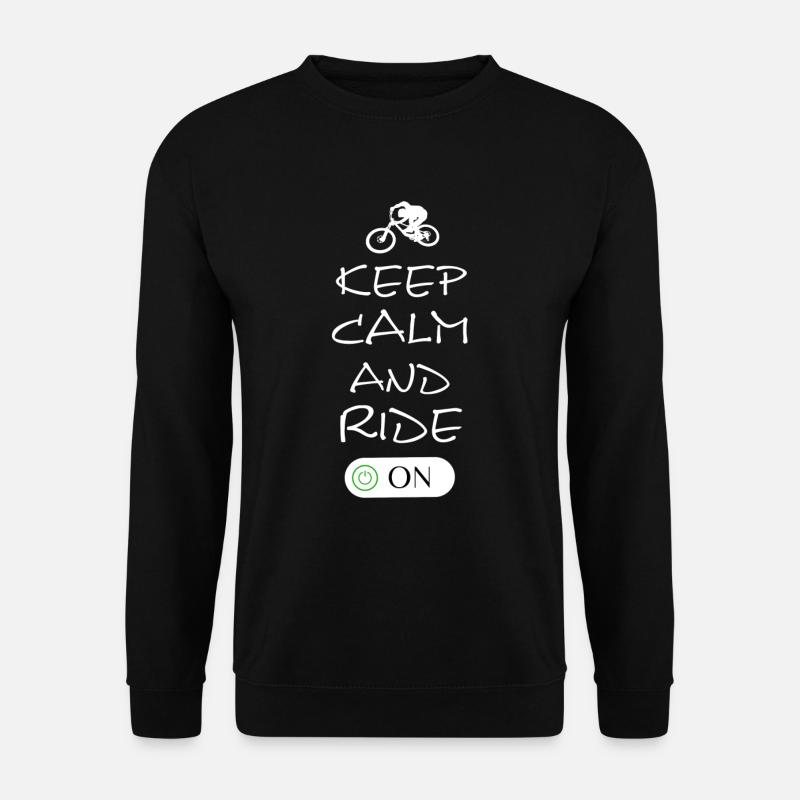 biken - Unisex Pullover - Schwarz