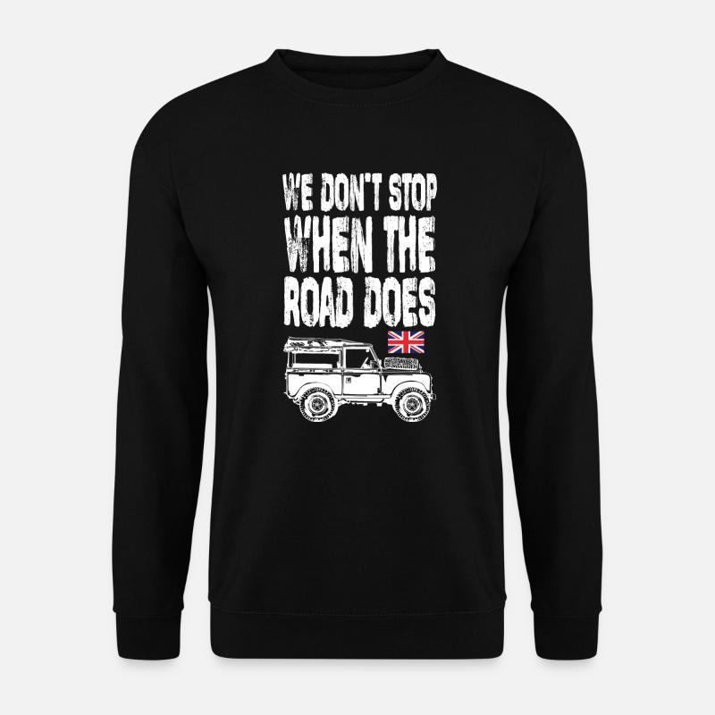 Landy Rover Offroad Defender - Unisex Pullover - Schwarz