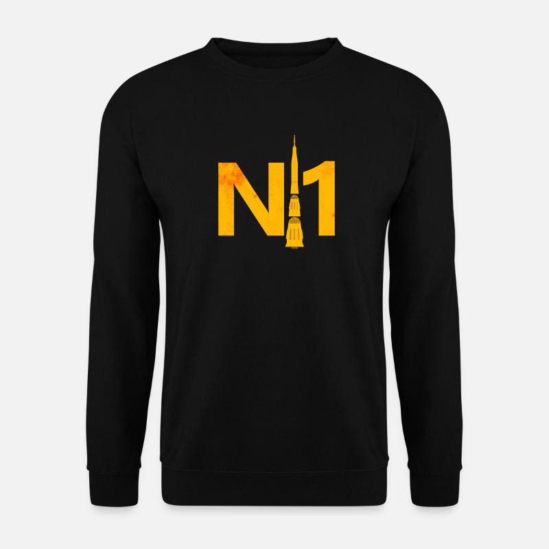 Fusée lunaire N1 - Sweat-shirt Unisexe - noir